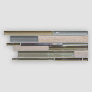 IWT Glass Stone Stainless Linear - Seacoast